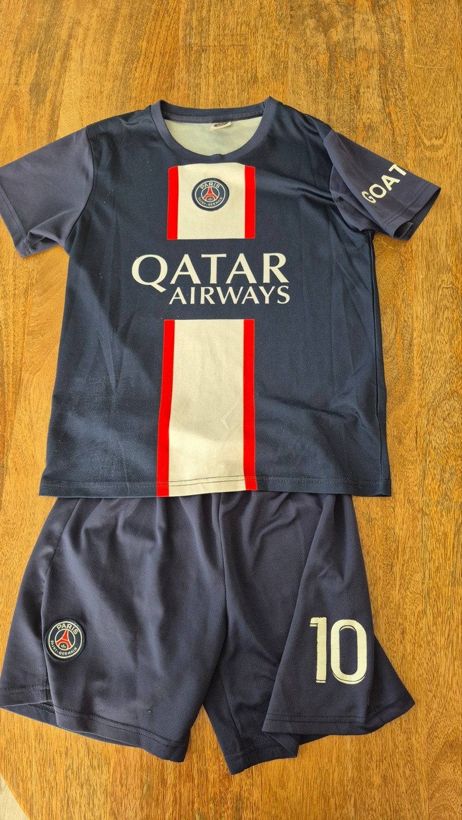 PSG Neymar Jr. Voetbaltenue Maat 164, Ophalen, Zo goed als nieuw