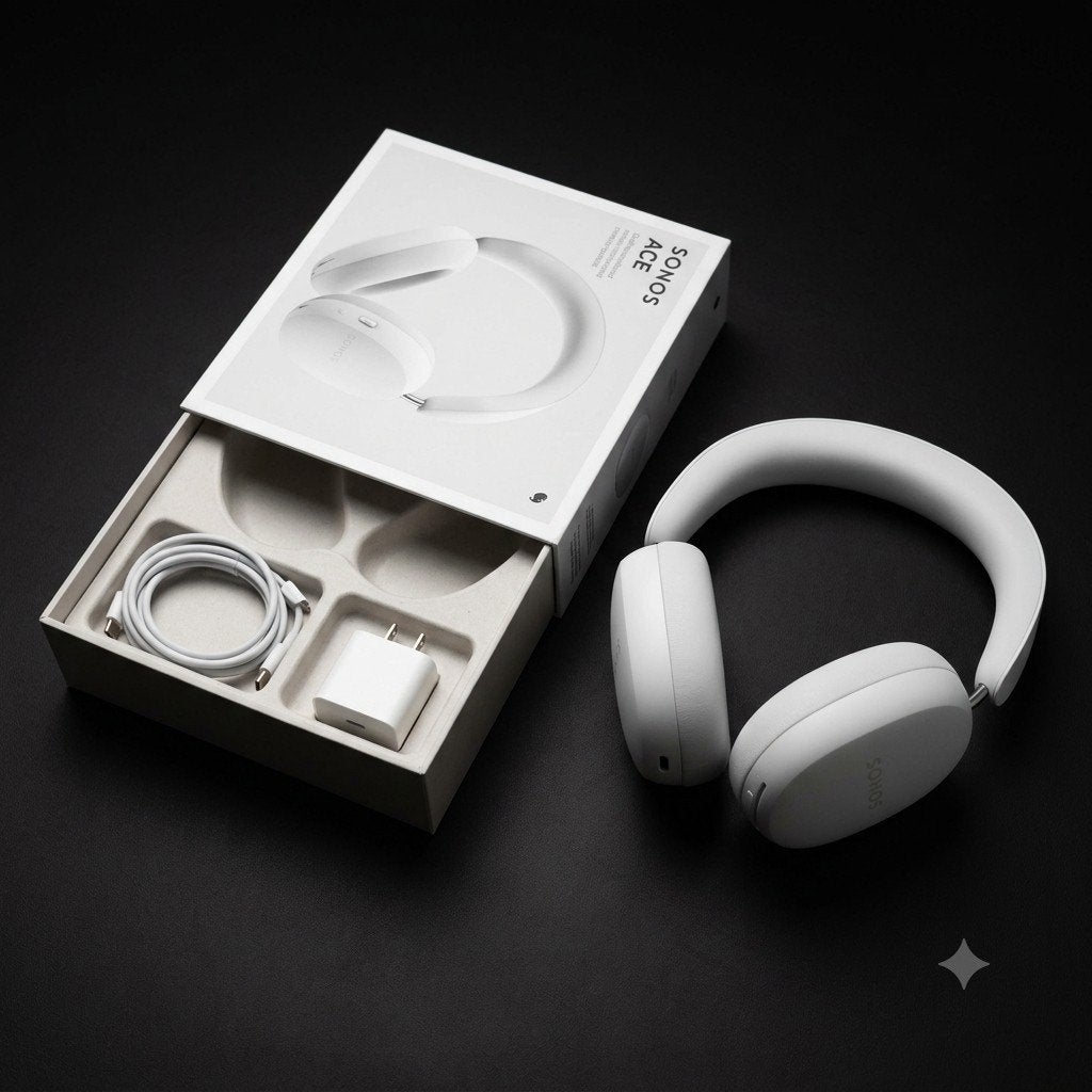 Sonos Ace Premium Headset - Zo goed als nieuw, Overige merken, Ophalen of Verzenden, Zo goed als nieuw, Draadloos