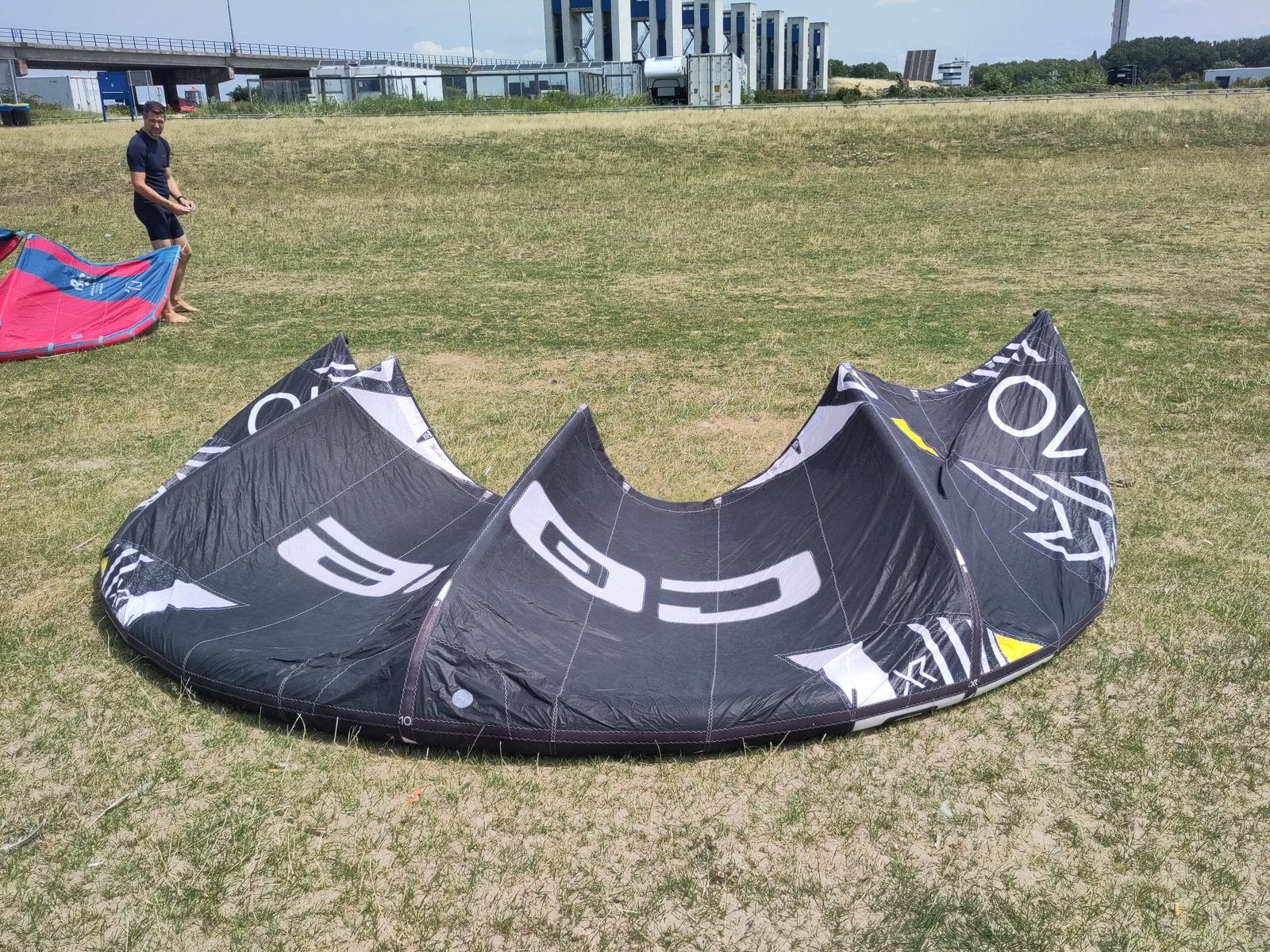 Core xr6 10m2 incl bar, Watersport en Boten, Kitesurfen, Ophalen, Gebruikt, 10 m², Geen board