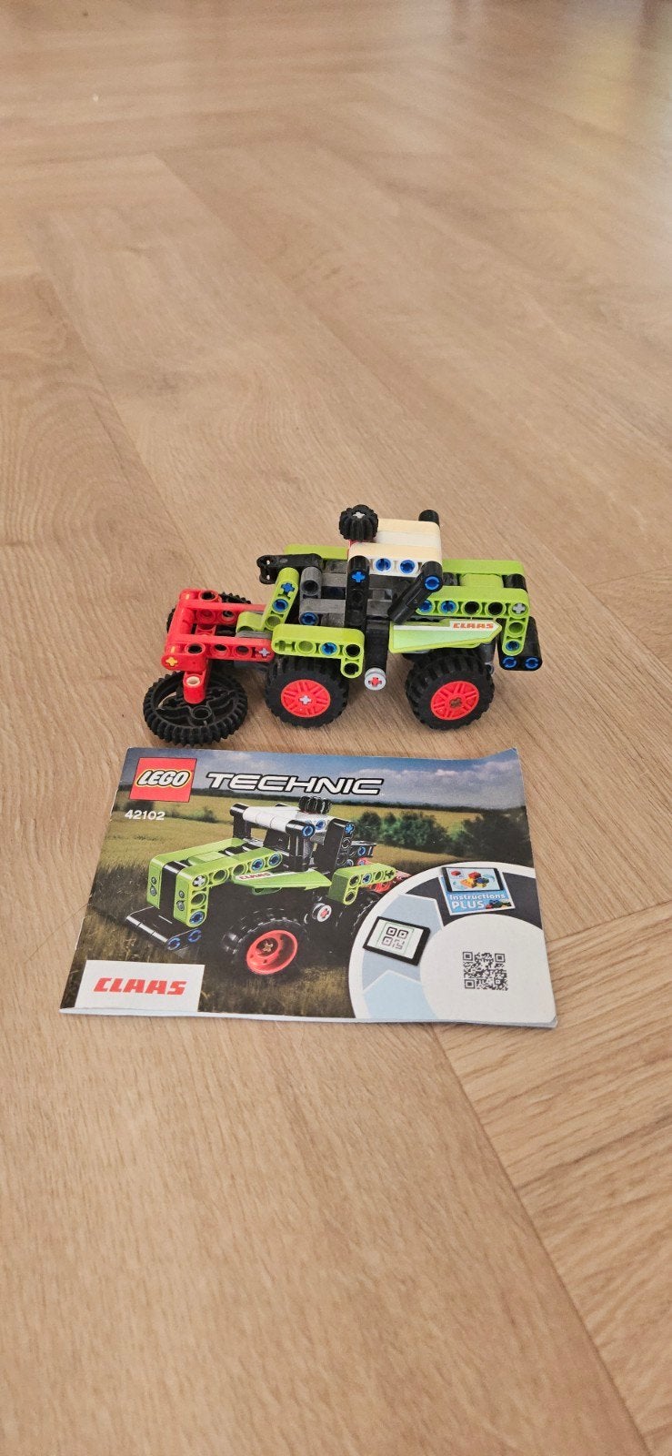 Lego Technic 42102 Claas Xerion Tractor, Lego, Compleet, Ophalen of Verzenden, Zo goed als nieuw