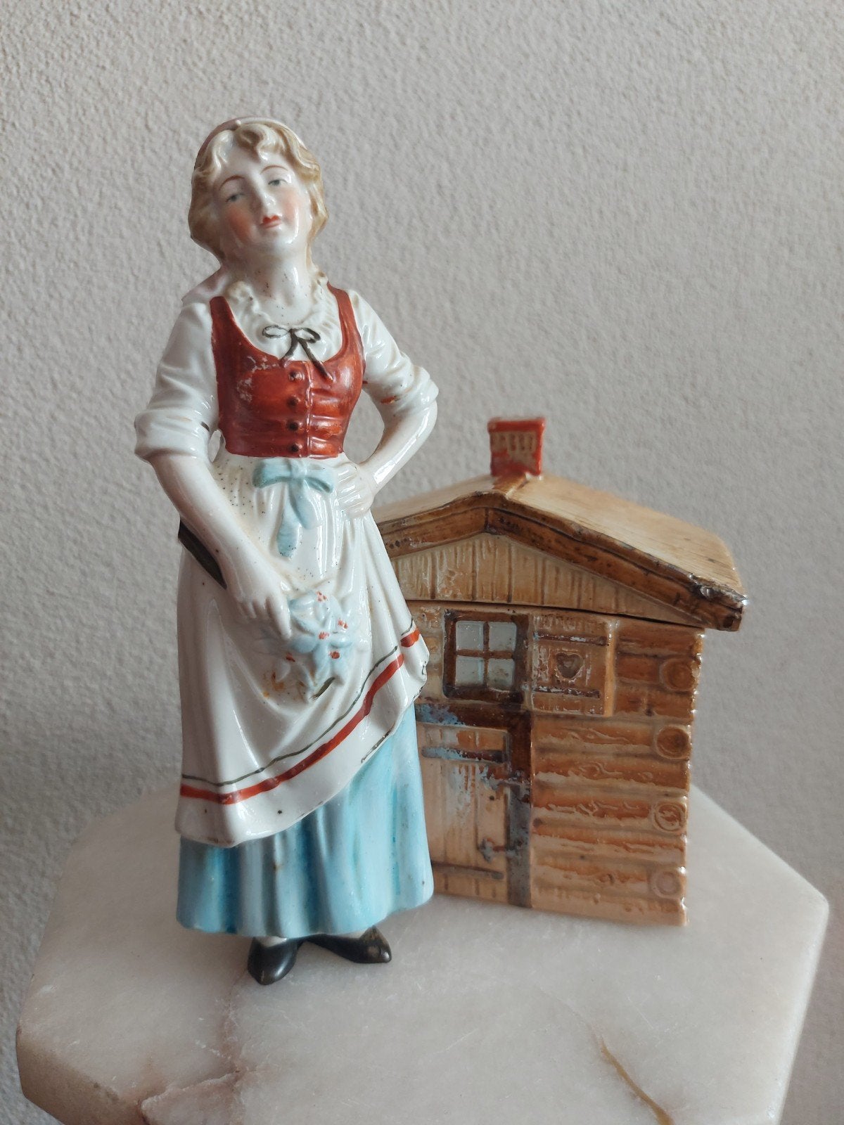 Antieke tabakspot, Ophalen of Verzenden