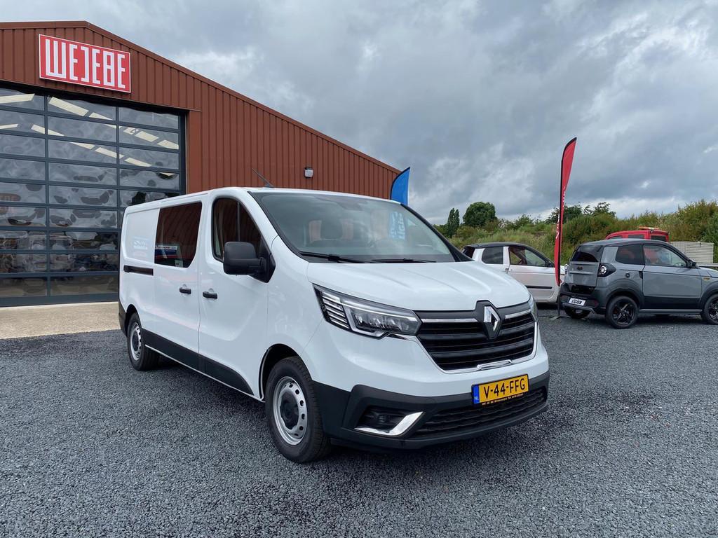 Renault Trafic 2.0DCI 150PK L2H1 DC BPM VRIJ (bj 2024), Auto's, 12 maanden, Stof, Gebruikt, Euro 6