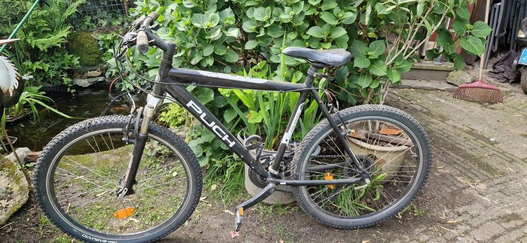 Puch Mountainbike - Zwart, Gebruikt, Fietsen en Brommers, Fietsen | Mountainbikes en ATB, Ophalen
