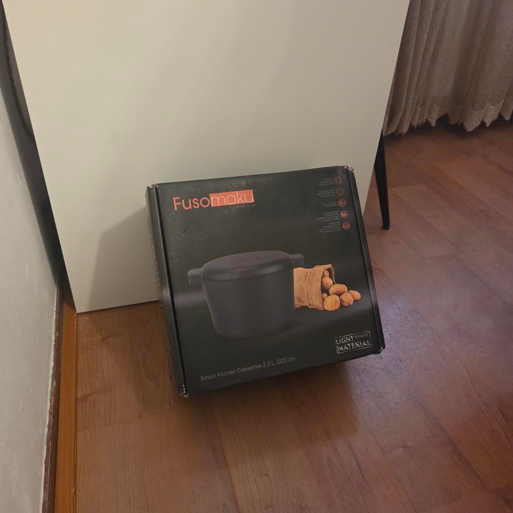 Nieuwe Fusomoku Smart Kitchen Casserole 2.3L, 20cm, Overige materialen, Nieuw, Keramische plaat, Ophalen