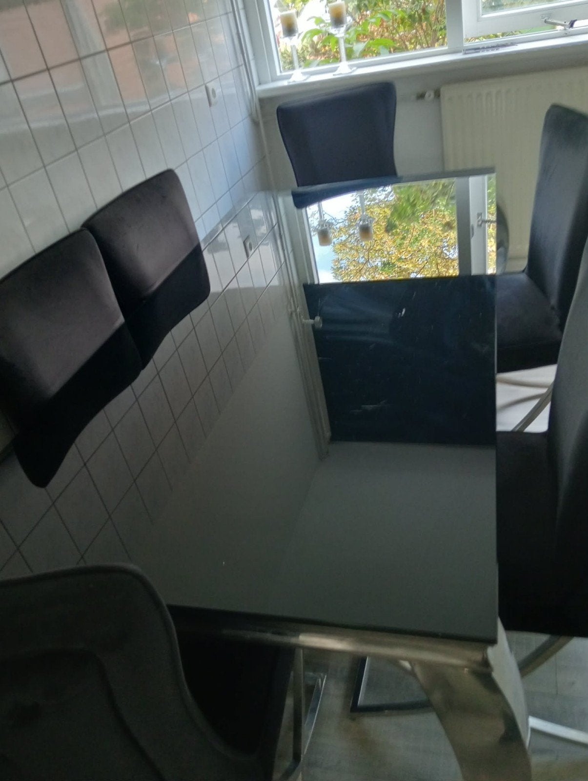 eettafel, Ophalen, Gebruikt, 4 tot 6 stoelen