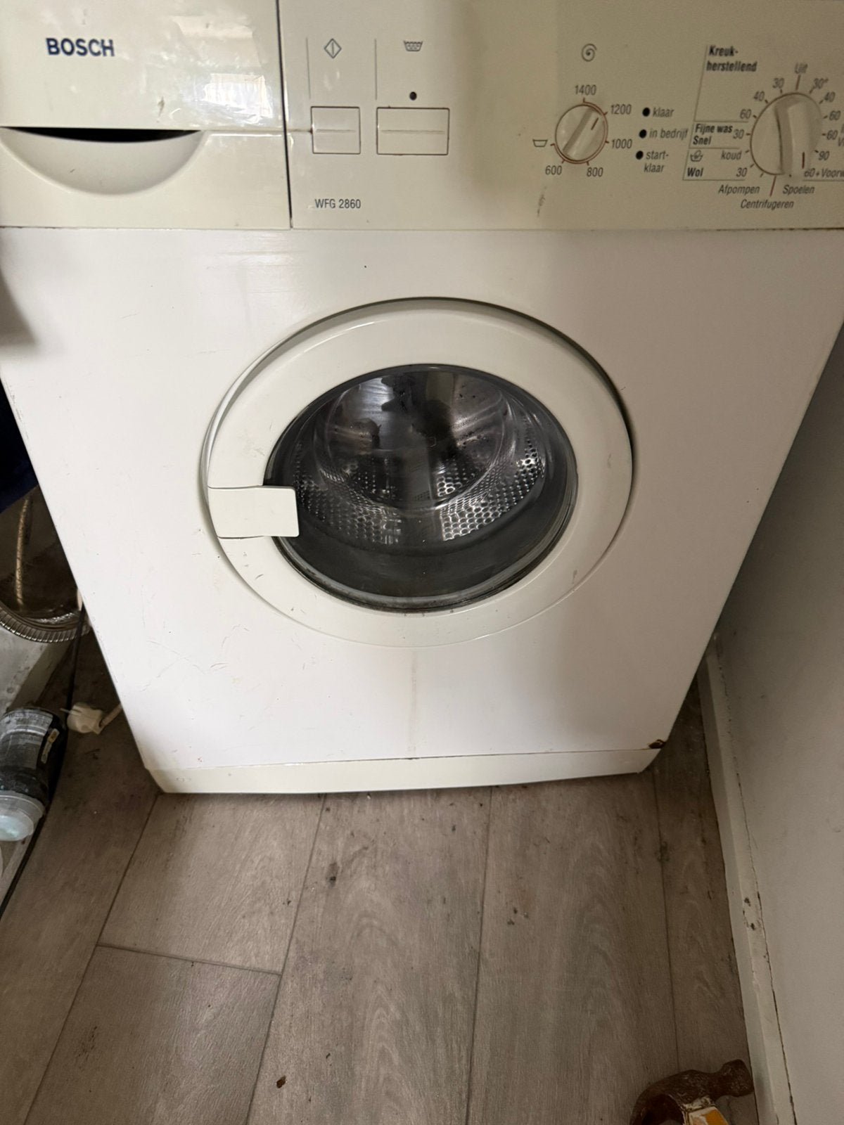 Gratis ophalen bosch wasmachine, Witgoed en Apparatuur, Ophalen, 1200 tot 1600 toeren, 4 tot 6 kg, Voorlader