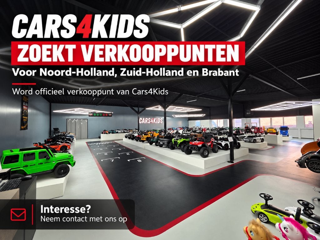 Cars4Kids zoekt verkooppunten Noord / Zuid Holland & Brabant
