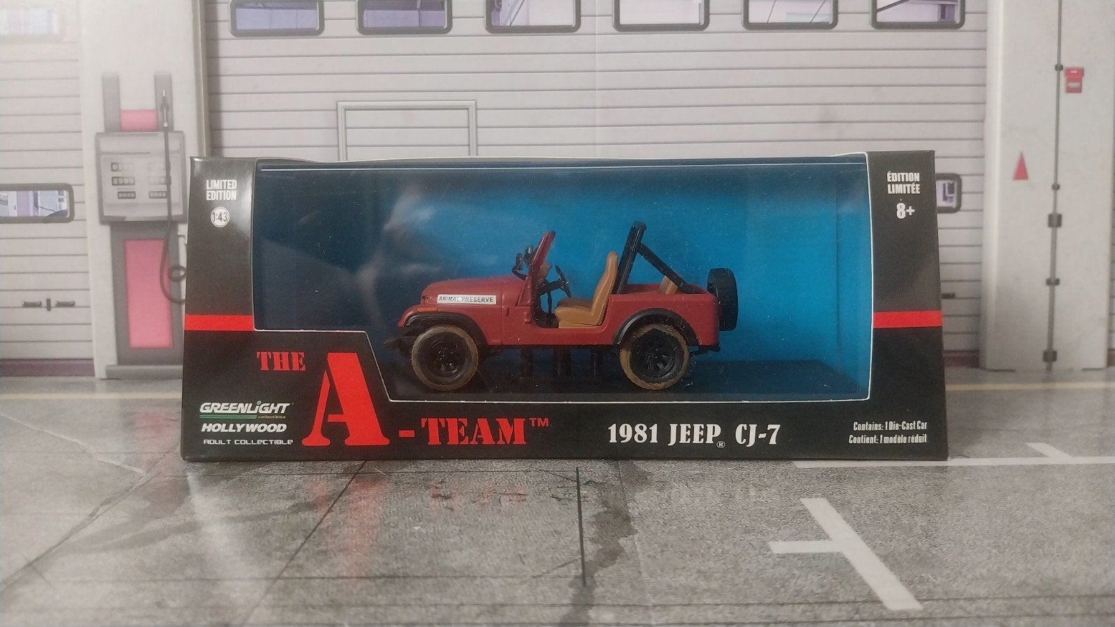 The A-Team Jeep CJ-7 greenlight, Ophalen of Verzenden, Nieuw, Auto, Overige merken