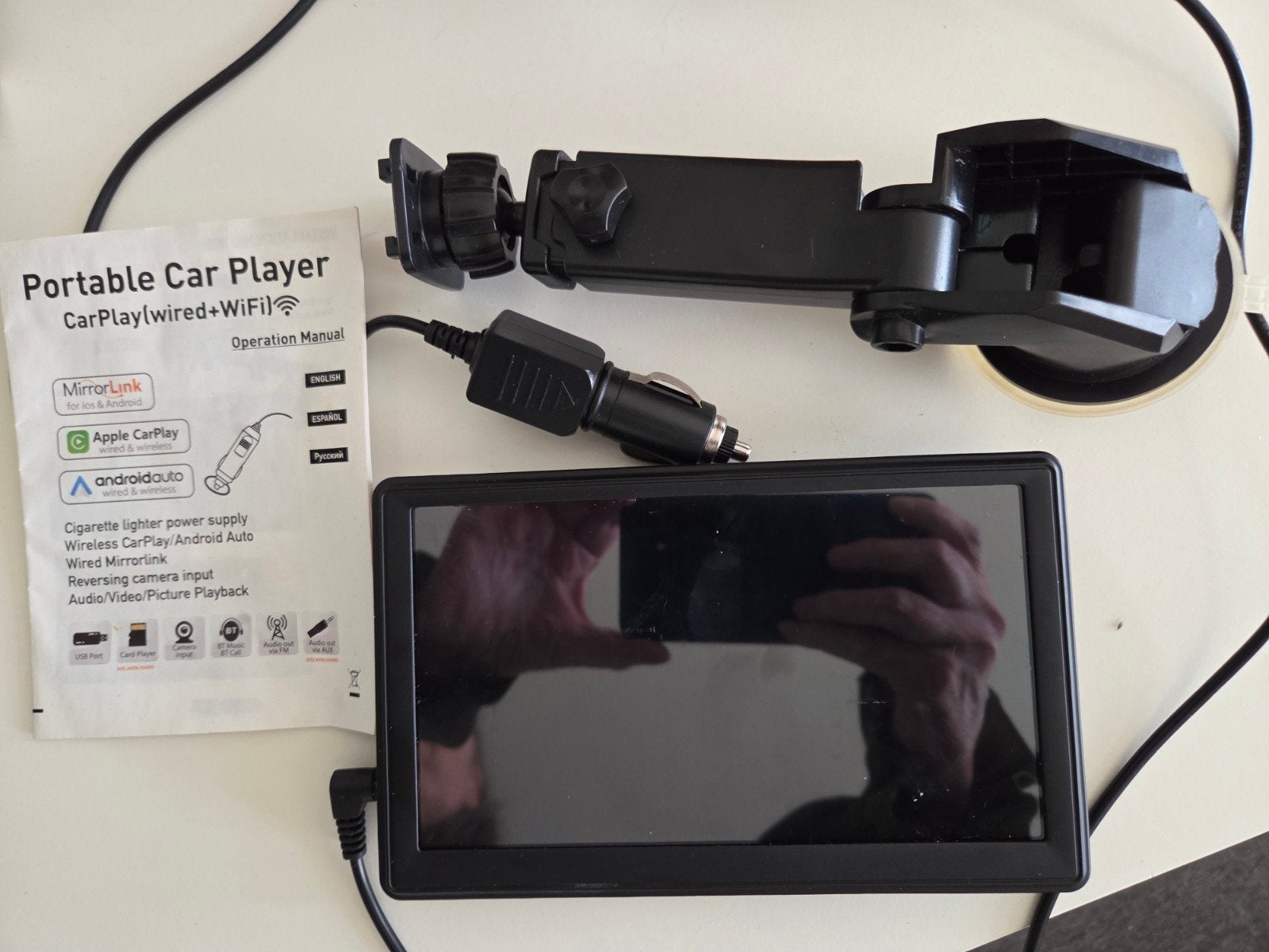 Portable Car Player, Ophalen, Gebruikt
