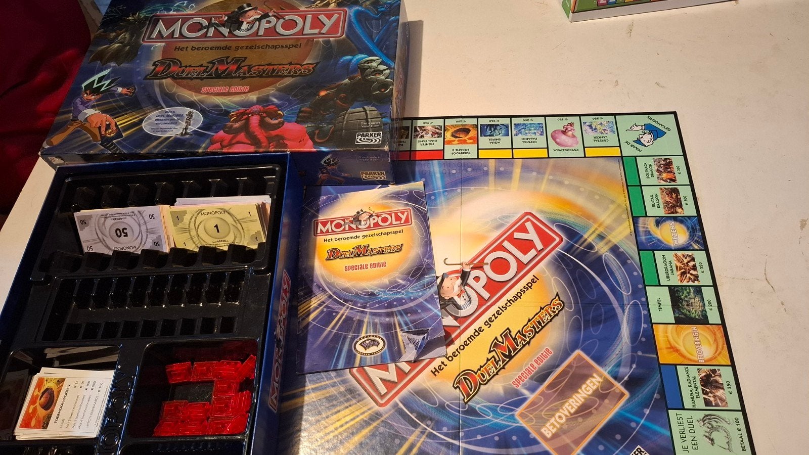 Monopoly duel masters, Vijf spelers of meer, Ophalen of Verzenden, Gebruikt, Parker