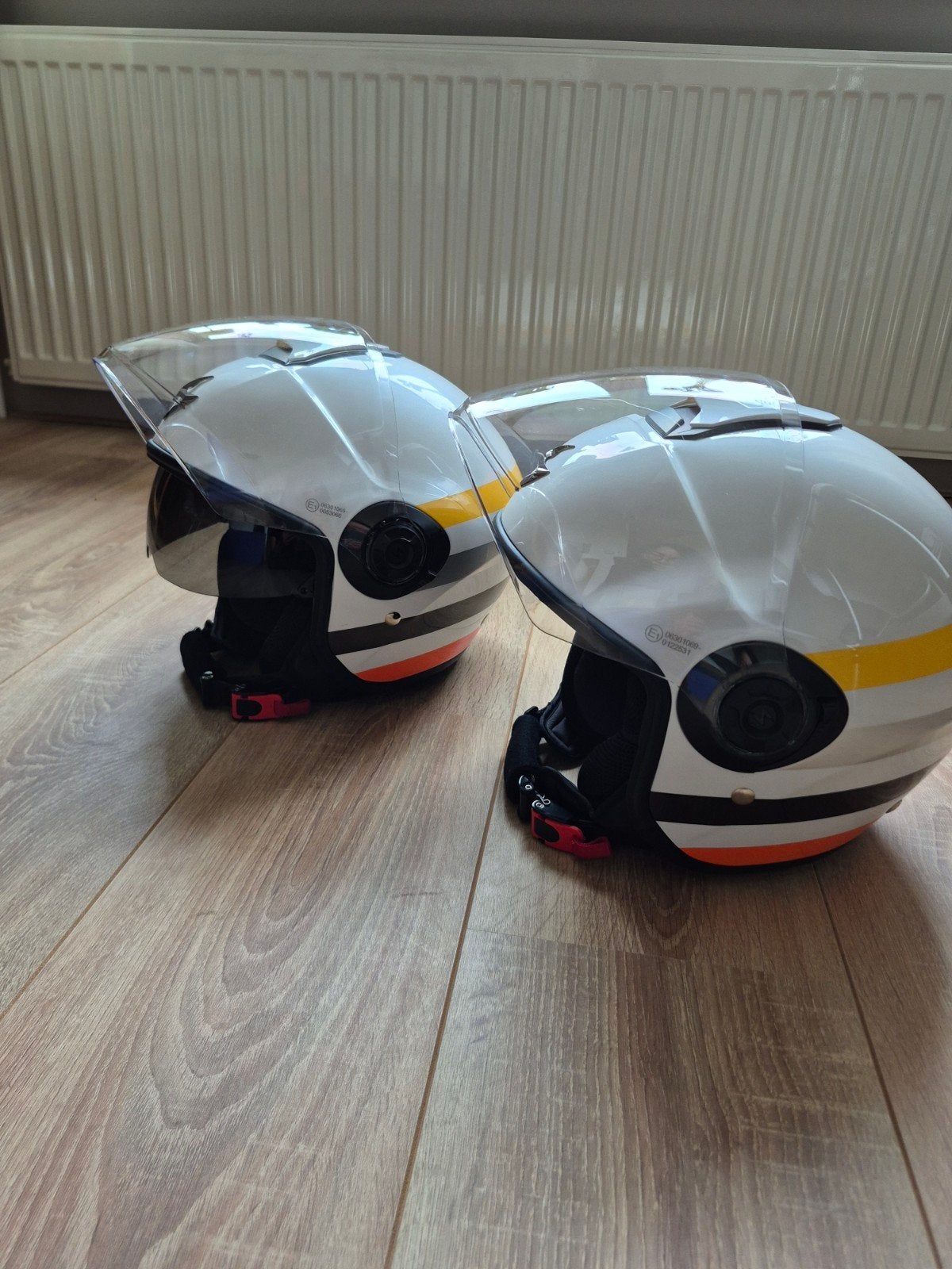 Scorpion Exo-City II Bee jethelmen (M en S), M, Jethelm, Tweedehands, Ophalen