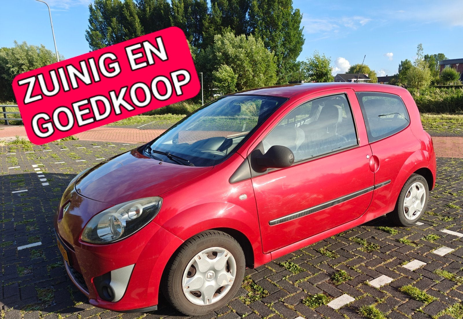 Renault Twingo 1.2 2010 ⭐️ APK FEBRUARI 2027! ⭐️, Auto's, 839 kg, 4 cilinders, 4 stoelen, Origineel Nederlands