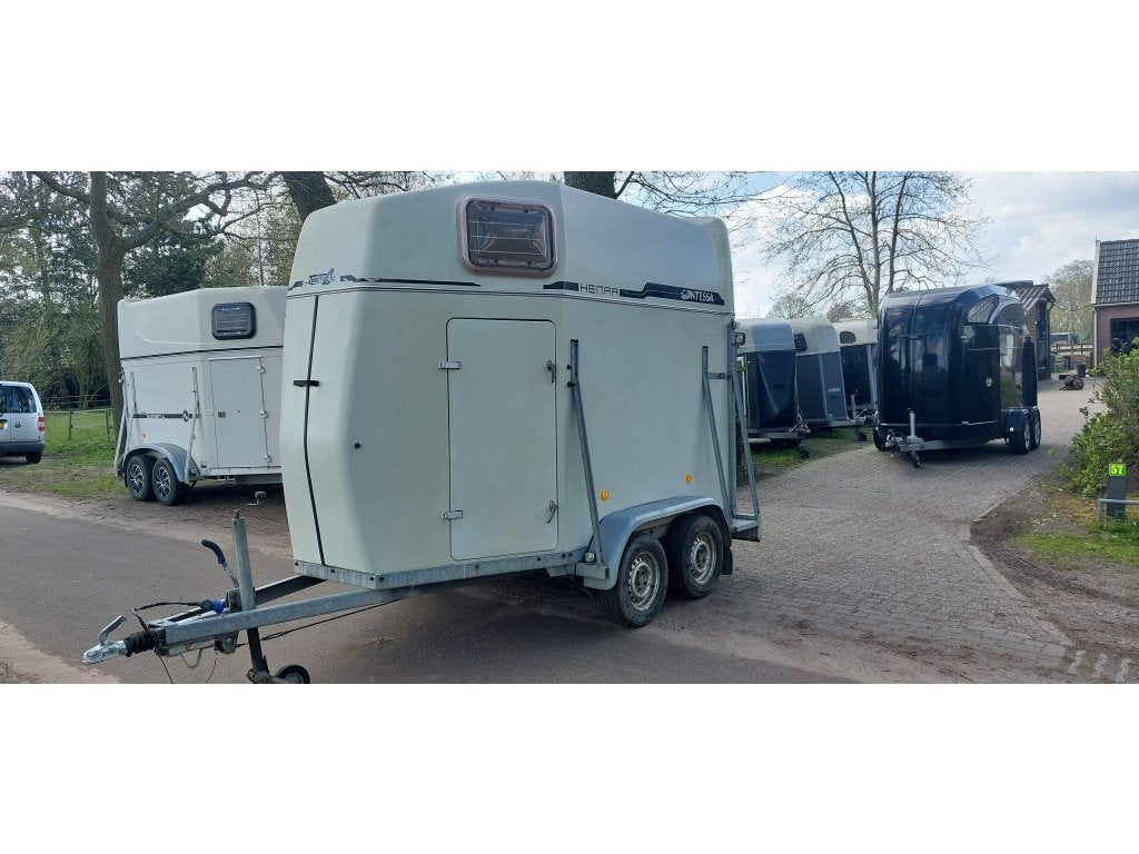 Henra Contessa, Dieren en Toebehoren, Gebruikt, Polyester, 2-paards trailer