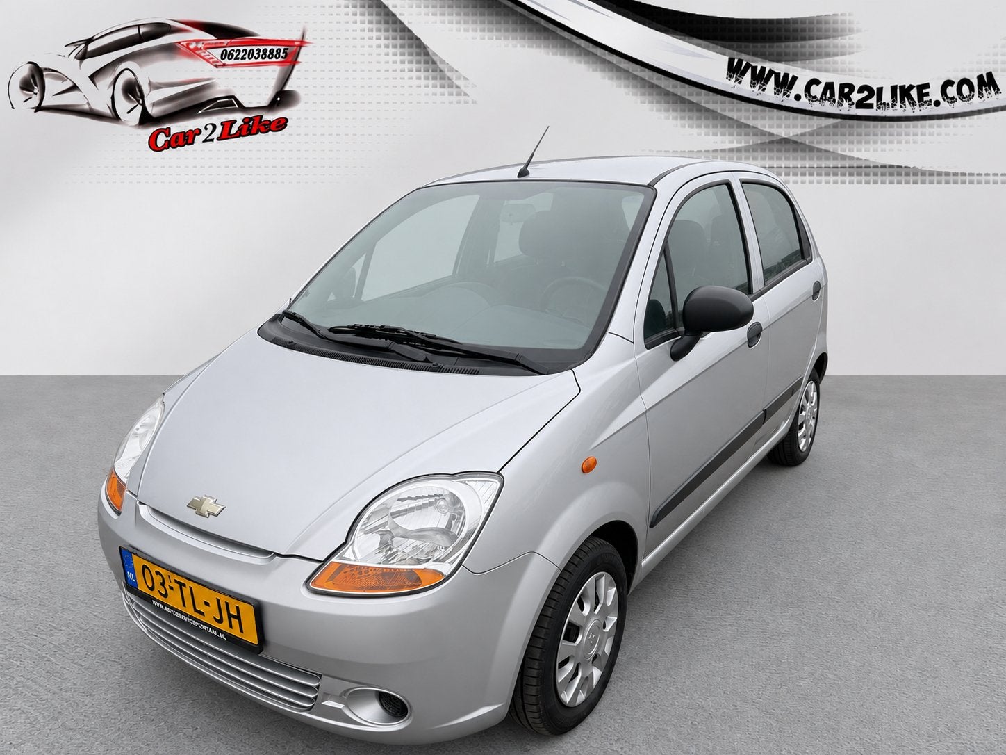 Chevrolet Matiz 0.8 AUT 2006 Grijs, Auto's, Origineel Nederlands, Bedrijf, 51 pk, 3 cilinders