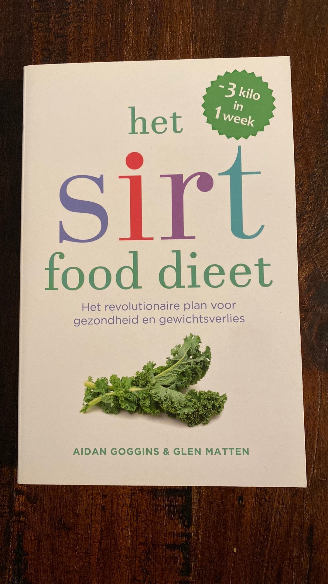 Glenn Matten - Het sirtfood dieet, Ophalen of Verzenden, Nieuw, Glenn Matten; Aidan Goggins