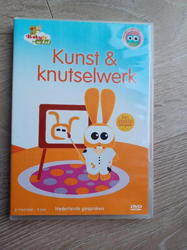 Dvd: Baby tv - kunst en knutselwerk, Gebruikt, Alle leeftijden, Ophalen of Verzenden, Tv fictie