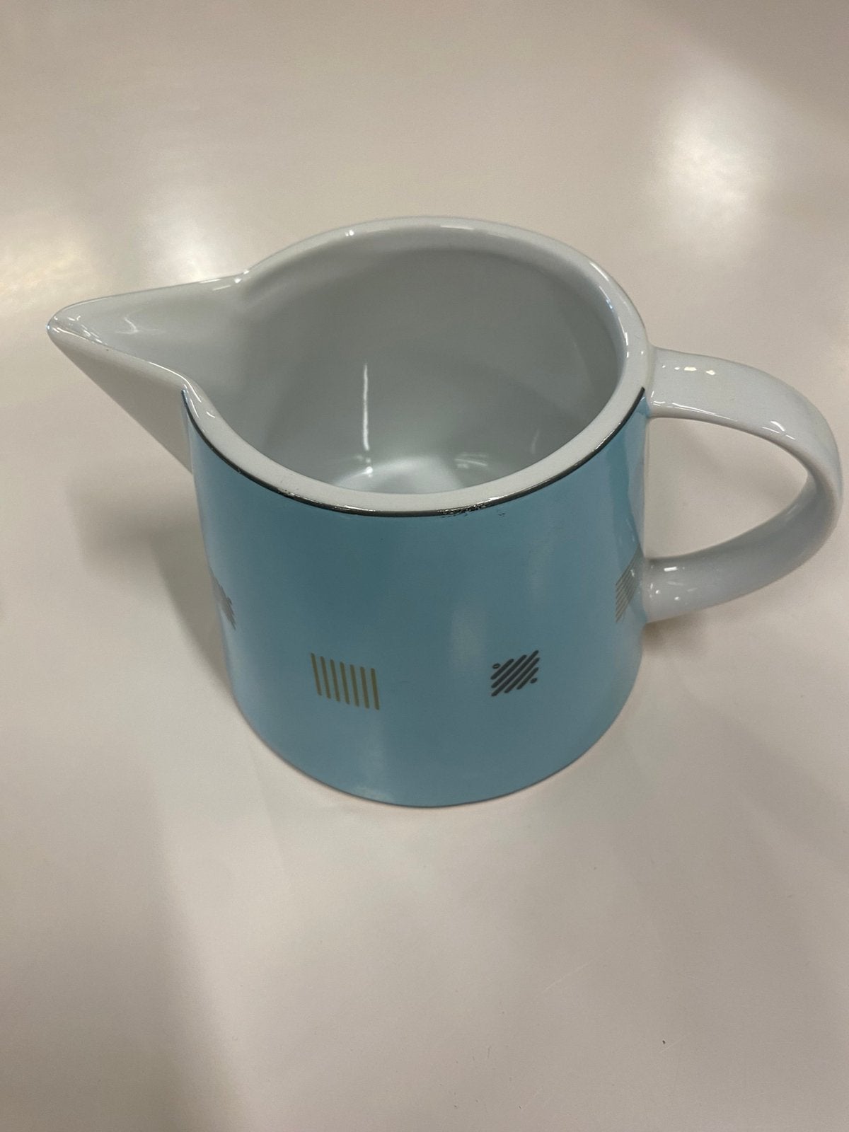 L.Dake en Zn. Roomkannetje - roomkan, Huis en Inrichting, Keuken | Servies, Ophalen of Verzenden, Zo goed als nieuw, Glas, Overige stijlen