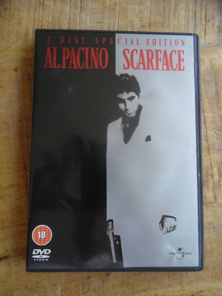 AKTIE MISDAAD MAFFIA - SCARFACE - AL PACINO, Vanaf 16 jaar, Ophalen of Verzenden, Gebruikt, Overige gebieden