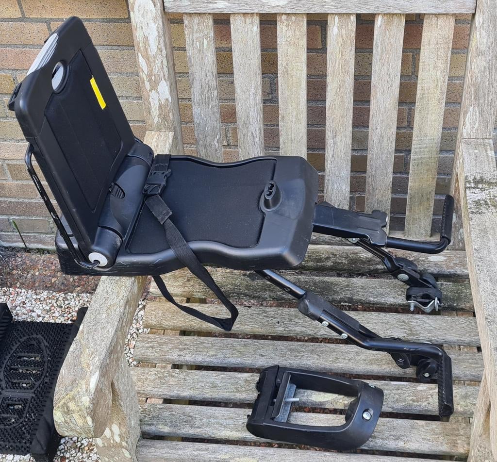 Bobike Junior achterzitje, zwart, Ophalen, Achterzitje, 22 t/m 36 kg, Bobike