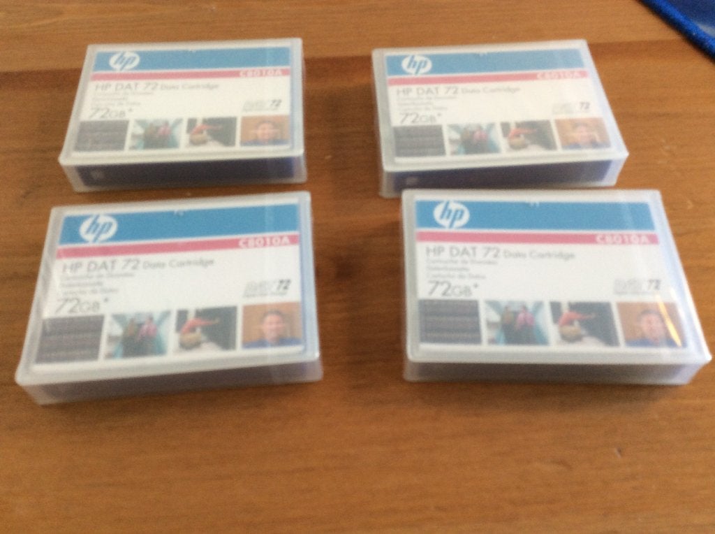 HP DAT 72 data cartridge c8010a. nieuw €20 p.st. vaste prijs, Ophalen of Verzenden, Nieuw, Overige typen, HP