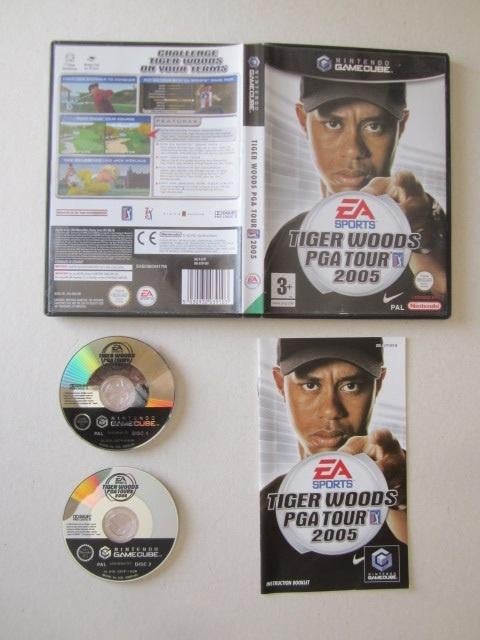 Tiger Woods PGA tour golf Nintendo Gamecube, Spelcomputers en Games, Games | Nintendo GameCube, Gebruikt, Ophalen of Verzenden