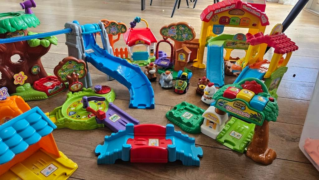 Grote VTech Zoef Zoef Dieren speelset, Ophalen, Gebruikt, Overige typen, Met licht