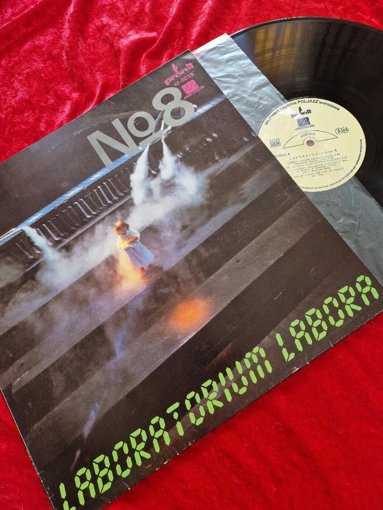 poljazz - jaren 1980 - laboratorium no 8 - jazzrock - polen, Ophalen, 1980 tot heden, Zo goed als nieuw, 12 inch