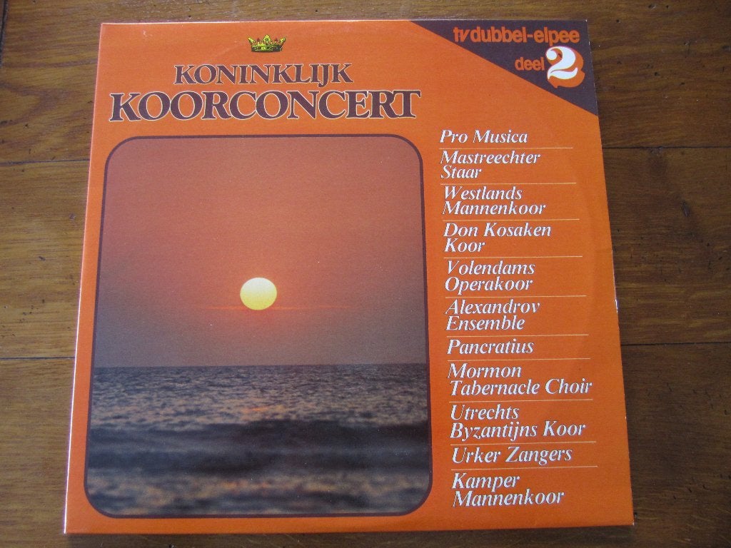 Koninklijk Koorconcert , dubbel LP deel 2, Ophalen of Verzenden, Zo goed als nieuw, Pop, 12 inch