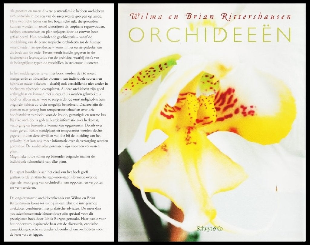 Groot boek ORCHIDEE, met veel informatie over verzorging., Boeken, Natuur, Ophalen of Verzenden, Nieuw, Bloemen, Planten en Bomen