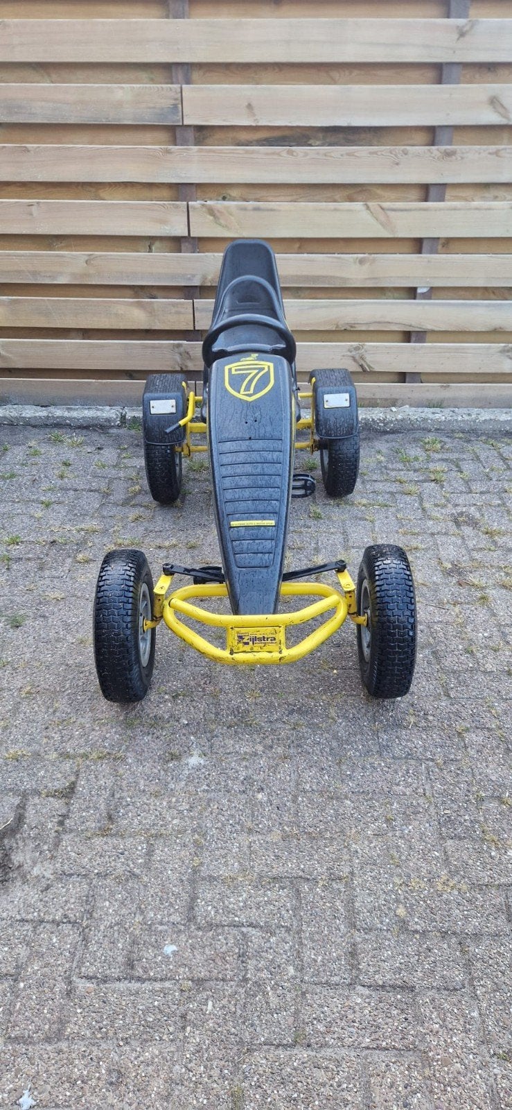 Berg skelter met duozit, aanhanger en 3 x extra binnenbanden, Ophalen, Gebruikt, Berg, Duozit