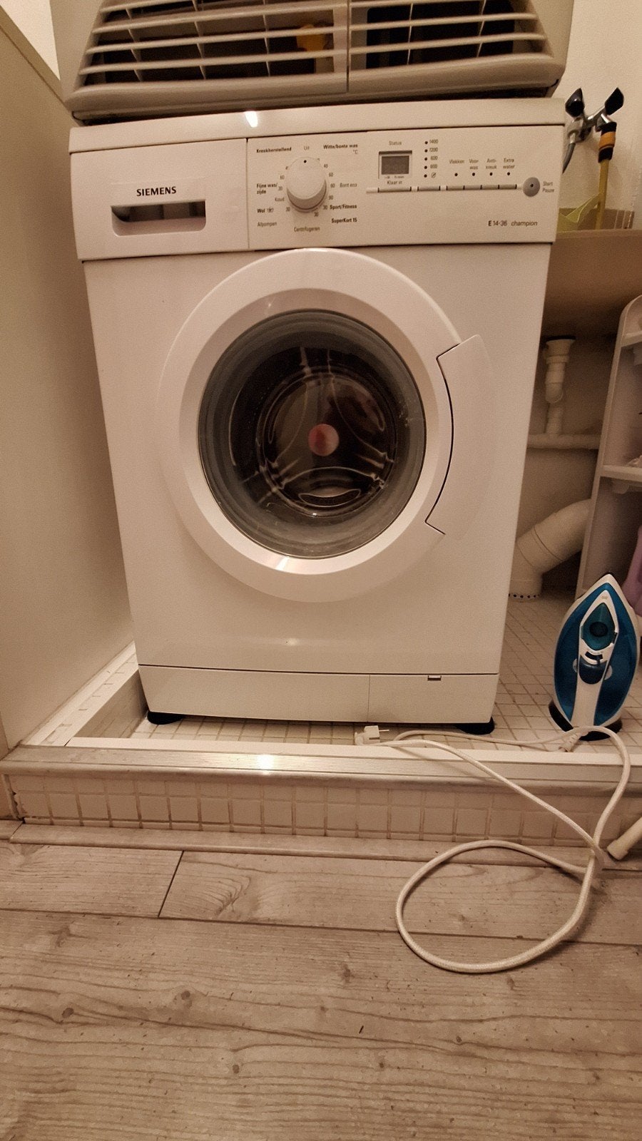Siemens E14-36 Champion wasmachine, Witgoed en Apparatuur, Wasmachines, Ophalen, Gebruikt, Wolwasprogramma, Voorlader