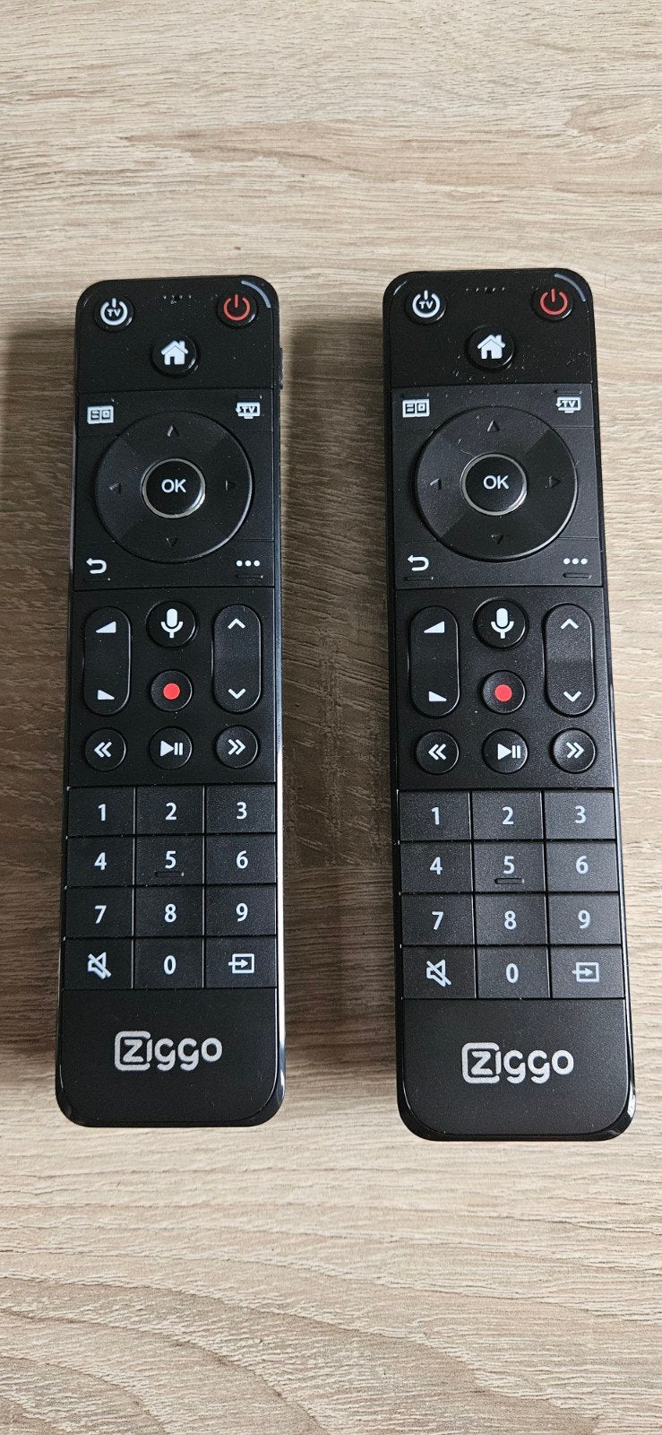 Ziggo afstandsbediening next mini met voice control, Ophalen of Verzenden, Zo goed als nieuw, Origineel, Tv