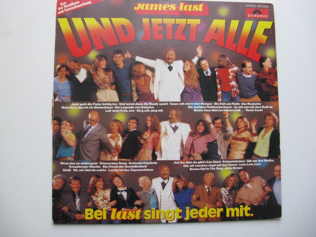 James Last Und Jetzt Alle 1978, Cd's en Dvd's, Vinyl | Overige Vinyl, Ophalen of Verzenden, Zo goed als nieuw, 12 inch