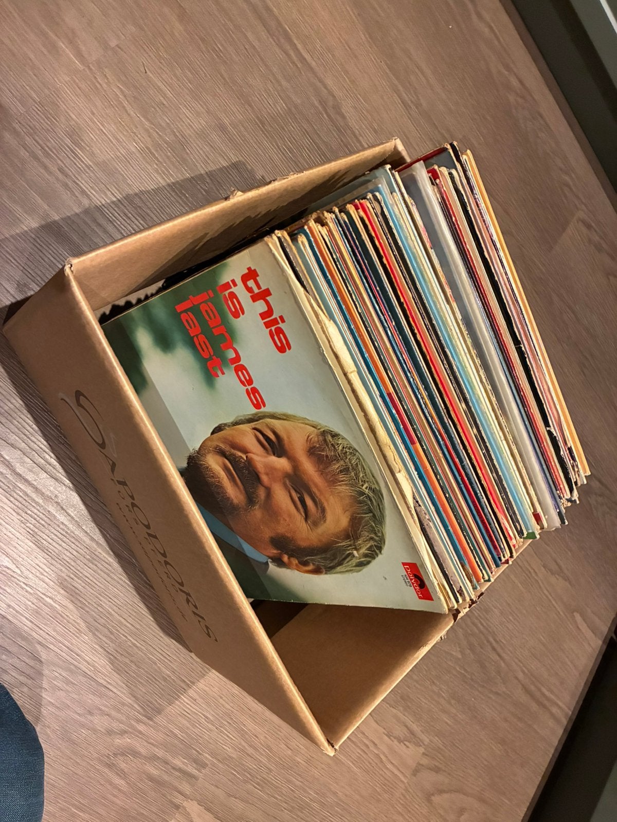Doos LP's, Ophalen, Zo goed als nieuw, Overige formaten