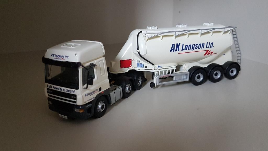 Daf CF Longson LTD, Hobby en Vrije tijd, Modelauto's | 1:50, Ophalen of Verzenden, Zo goed als nieuw, Bus of Vrachtwagen, Corgi