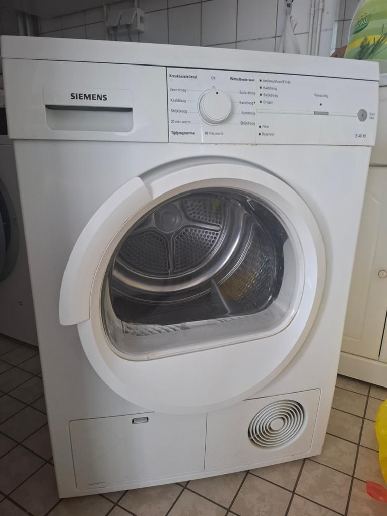 Siemens Wasdroger E46-10 - Condensdroger, Witgoed en Apparatuur, 6 tot 8 kg, Gebruikt, Ophalen of Verzenden, Voorlader