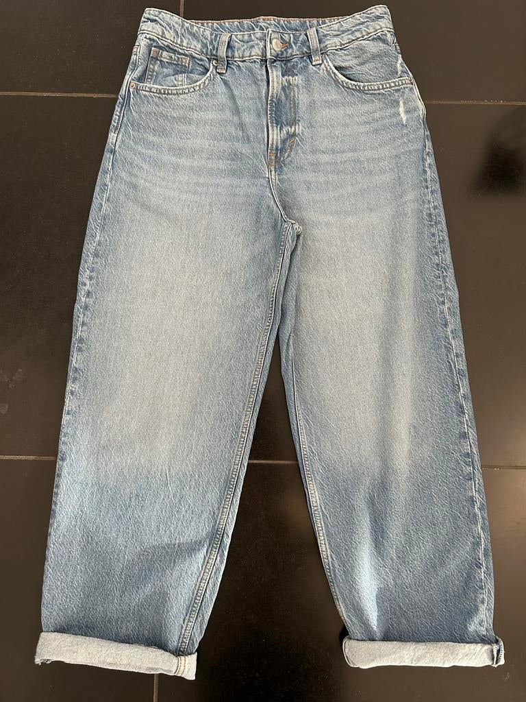 H&M Super Baggy Jeans - Maat 36 - Nieuw, Nieuw, Maat 36 (S), Lang, Verzenden