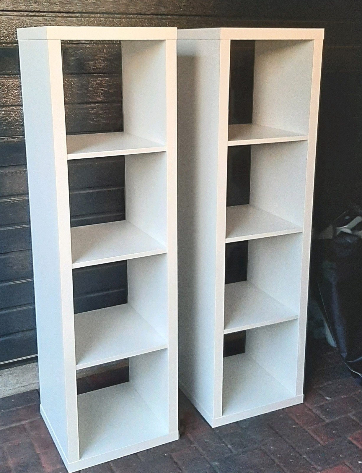 2x ikea kallax Vakkenkast 1x5 vakken, Ophalen, Zo goed als nieuw