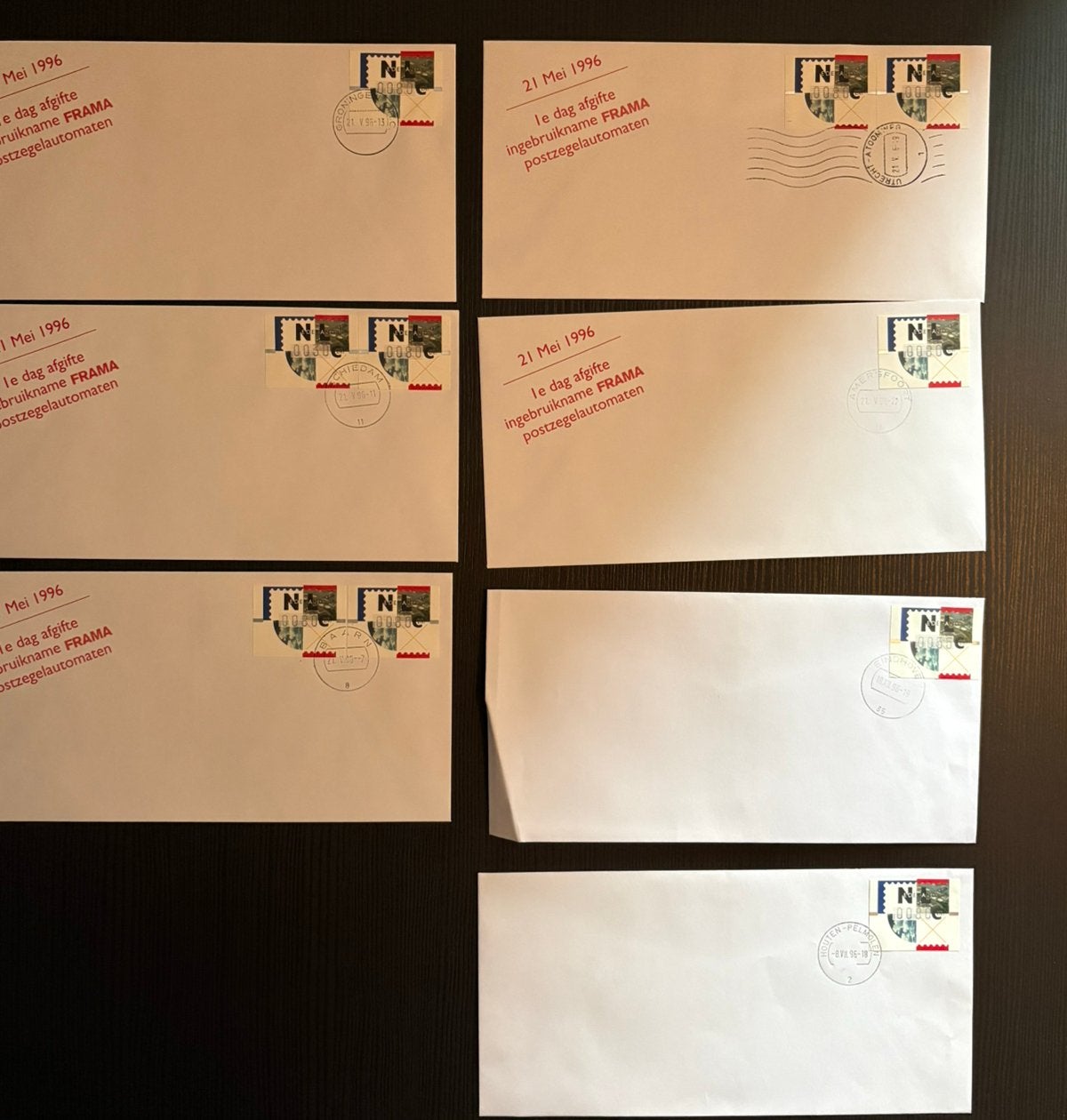 1e Dag enveloppen, Postzegels en Munten, Postzegels | Volle albums en Verzamelingen, Ophalen of Verzenden, Nederland