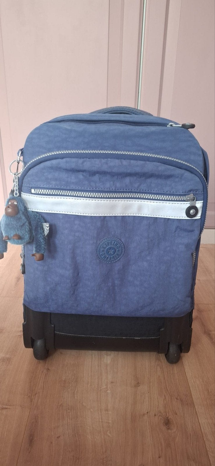 Kipling Trolley Rugzak - Blauw,, 45 tot 60 cm, Kipling, 25 tot 40 cm, Ophalen of Verzenden