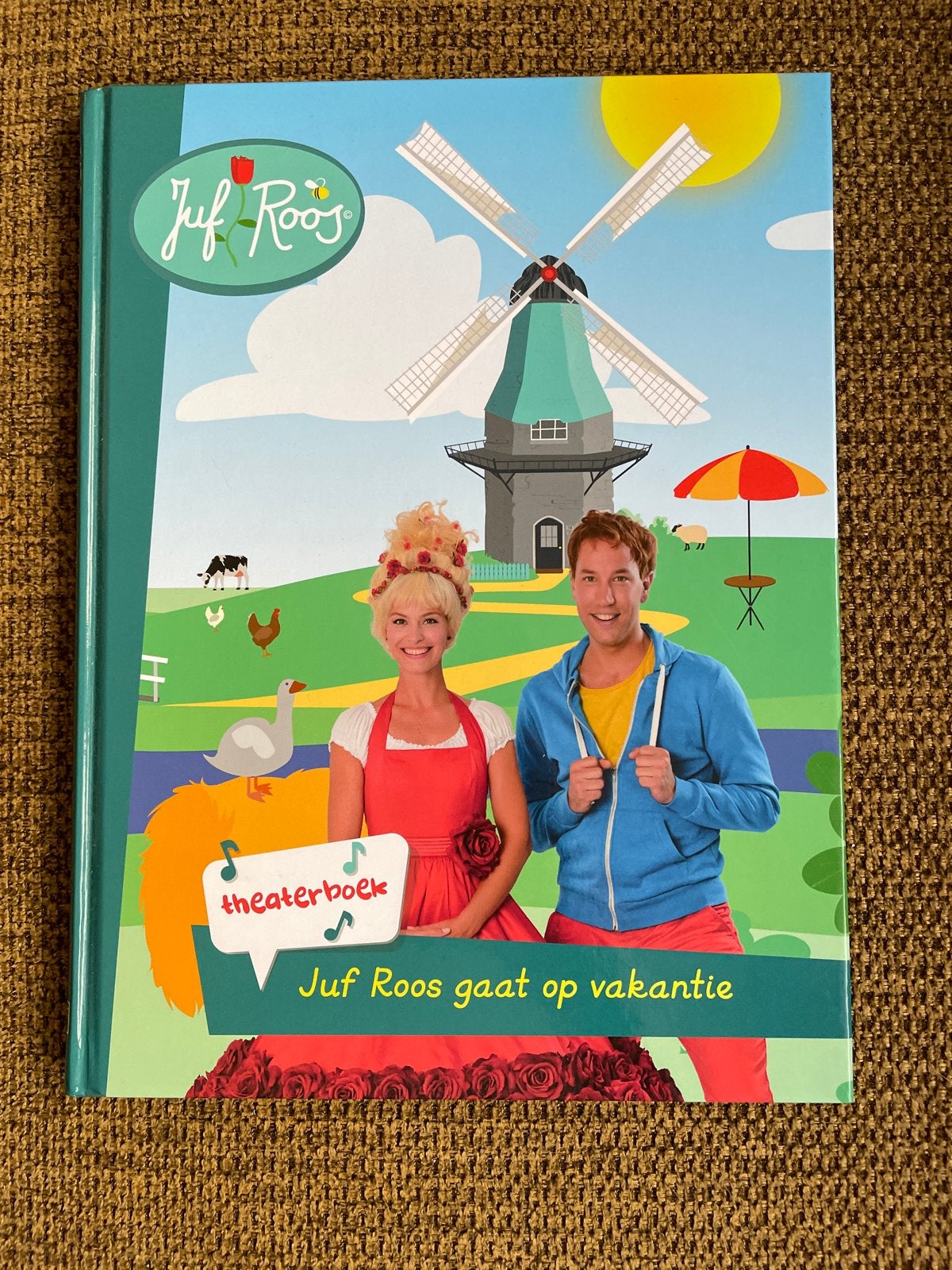Juf Roos gaat op vakantie - Theaterboek, Ophalen of Verzenden, Zo goed als nieuw, Fictie algemeen