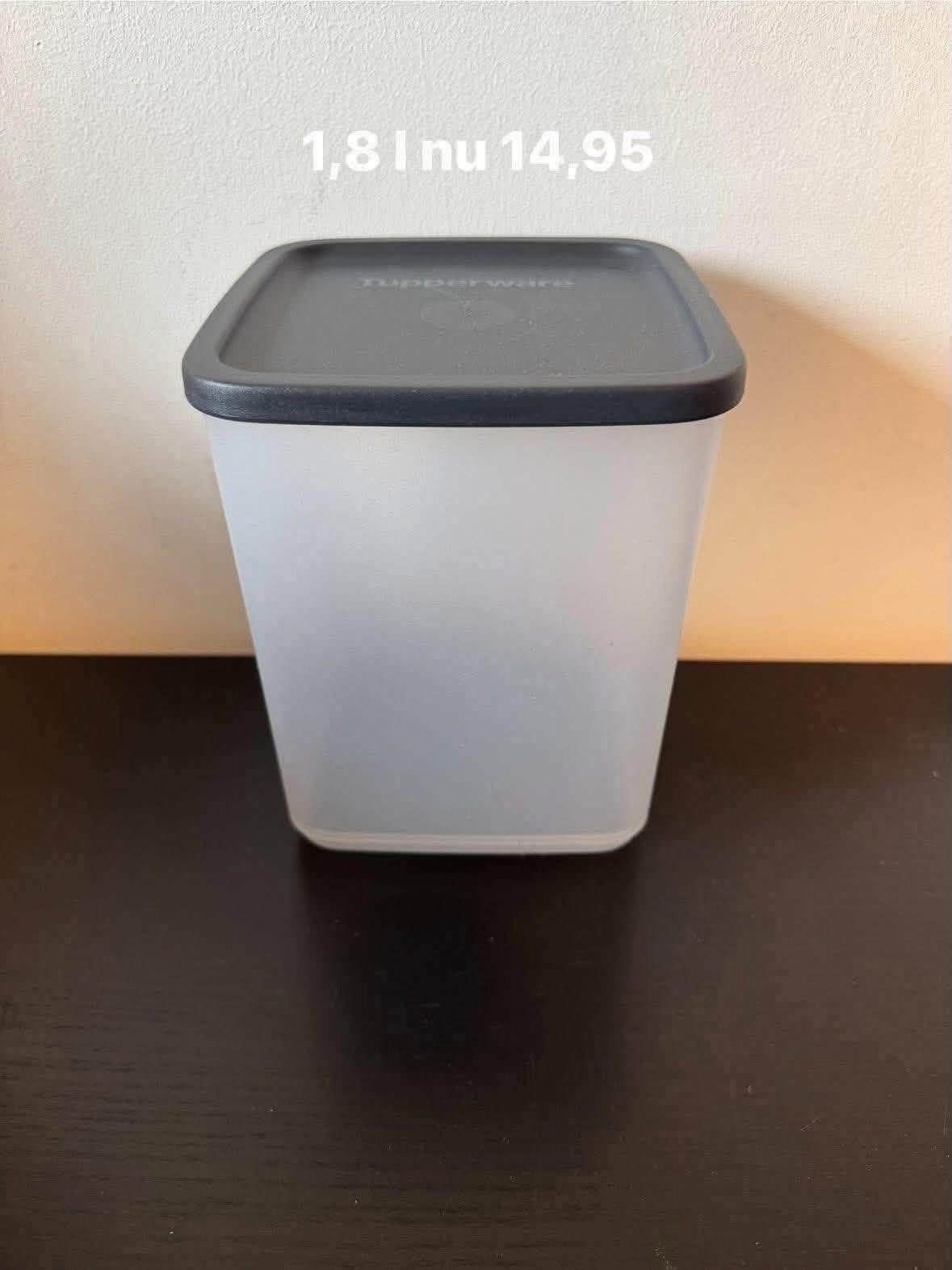 Tupperware Cubix 1,8L - Nieuw, Overige kleuren, Bewaardoos, Nieuw, Luchtdicht