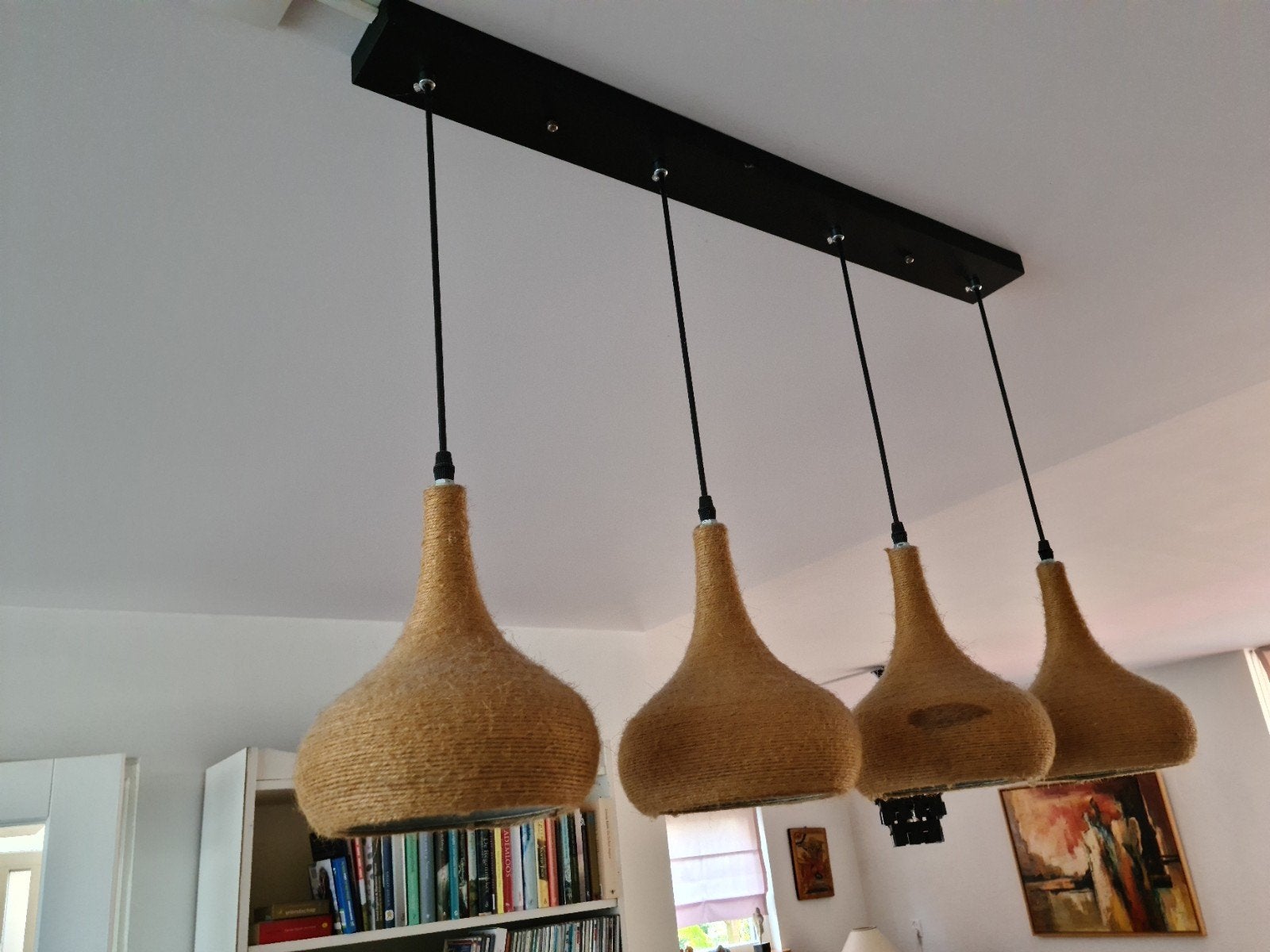 hanglamp, Ophalen
