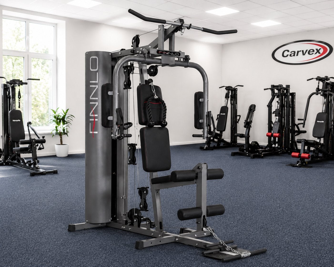 MOET WEG! Finnlo Krachtstation - Zo goed als nieuw, Sport en Fitness, Fitnessapparatuur, Zo goed als nieuw, Krachtstation, Armen