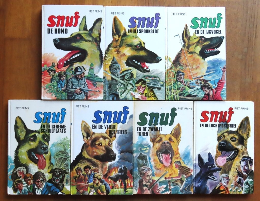 7x Piet Prins: Snuf de hond, Ophalen of Verzenden, Gelezen