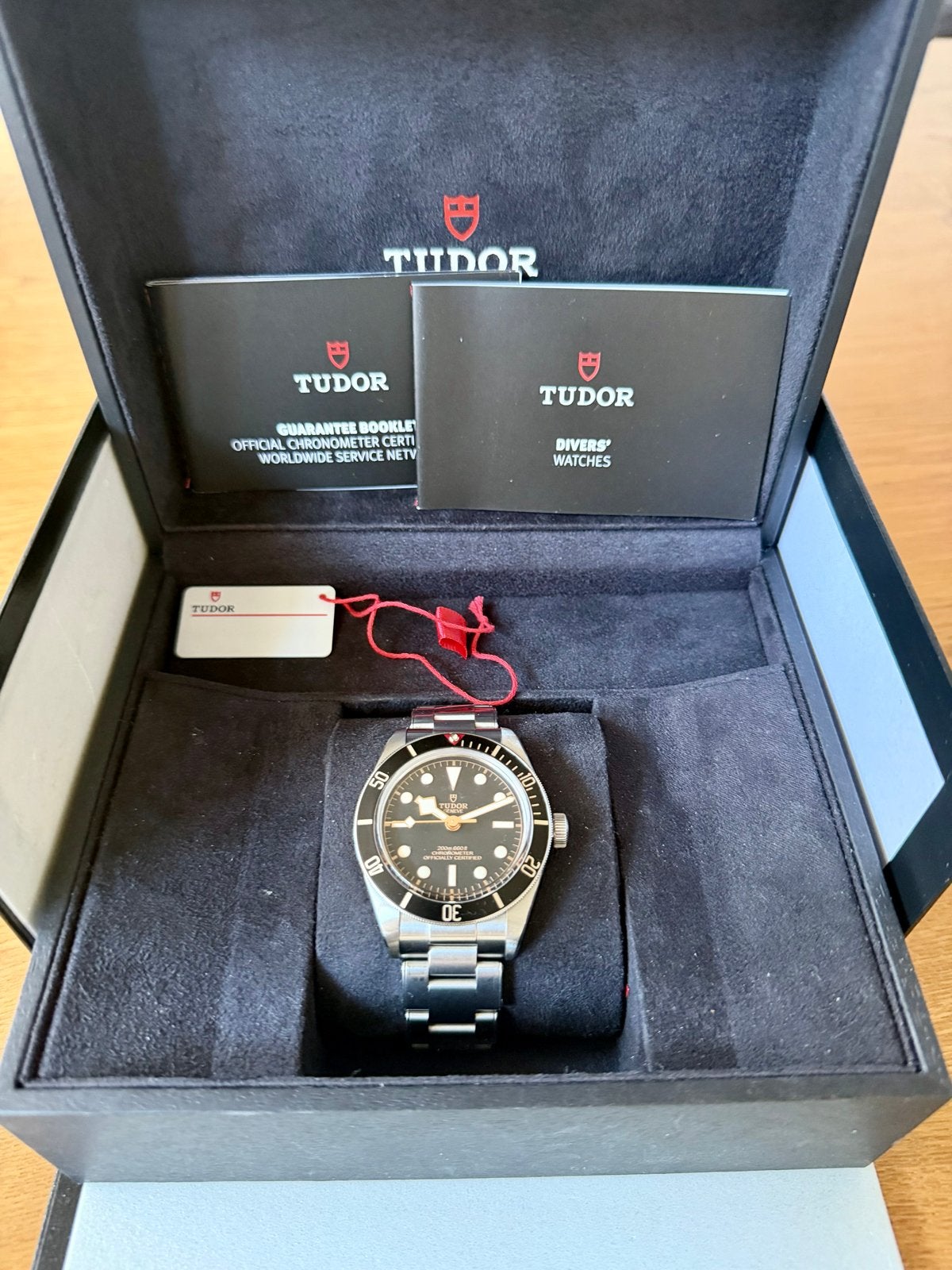 Tudor Black Bay 58 Full Set, Sieraden, Tassen en Uiterlijk, Horloges | Heren, Overige merken, Staal, Polshorloge, Ophalen of Verzenden