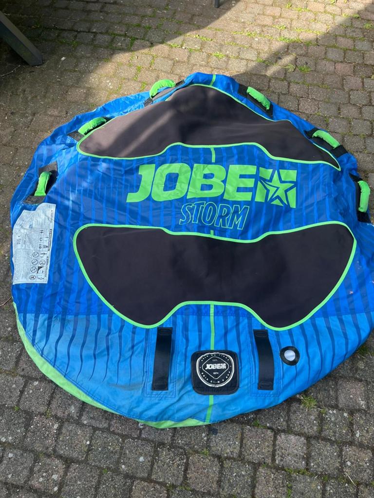 Jobe Storm 2-persoons funtube met elektrische pomp, Ophalen, Zo goed als nieuw, Overige typen