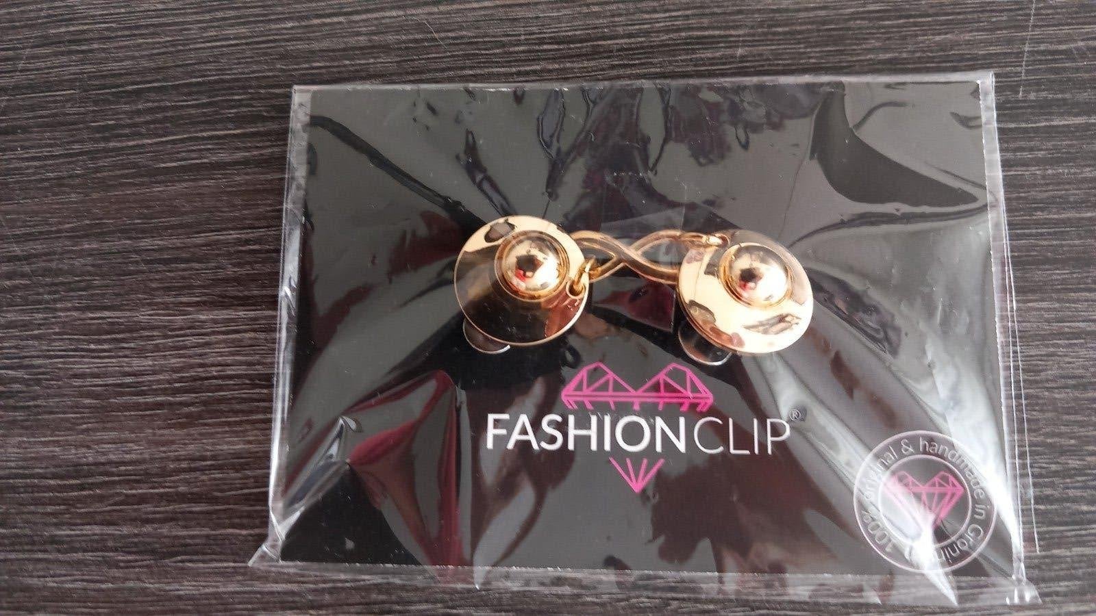 GOUDKLEURIGE *FASHIONCLIP* VOOR SJAAL OF VEST NIEUW!!, Overige materialen, 4 tot 7 cm, Nieuw, Ophalen of Verzenden