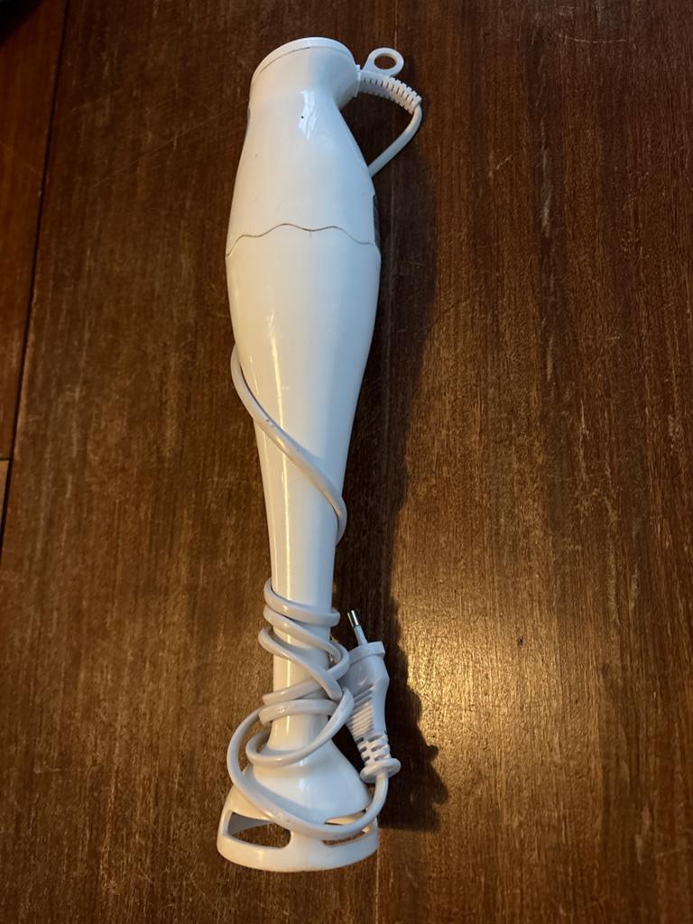 Handmixer / Staafmixer - Wit, Gebruikt, Ophalen of Verzenden, Gebruikt, Blender