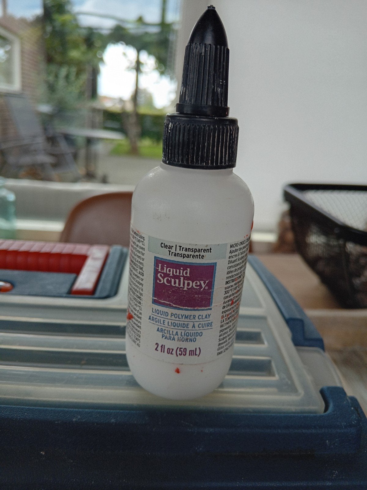 Liquid Sculpey - Transparant polymeerklei (2/3 vol), Hobby en Vrije tijd, Knutselen, Gebruikt, Ophalen of Verzenden, Kunststof